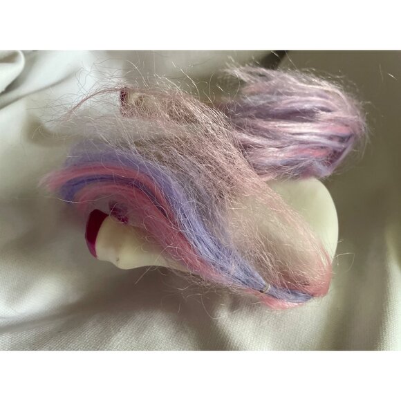 Breyer White Unicorn Toy With Pink & Purple Mane - Picture 10 of 10